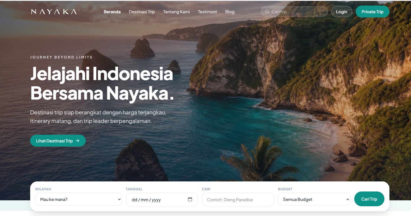 website tour travel